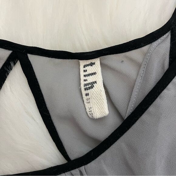 T.H.L by Hype Gray spaghetti strap mini dress - Picture 6 of 6